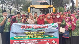 PGIN Banyumas Menuju P3K | Aksi Damai di Depan Gedung DPR RI