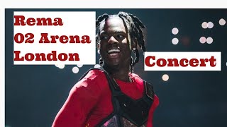 REMA Live at The O2 ARENA LONDON BEST Performance - Highlights