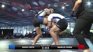 Daishi Goto vs Markus Perez: Subversiv Combat Jiu Jitsu - San Diego