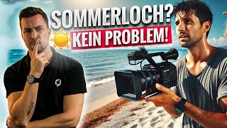 Sommerloch überwinden: Erfolgsstrategien für Filmemacher, um Aufträge zu sichern.