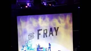 The Fray - You found me live at Sleep Train Amphitheatre Chula Vista May 23 2015 Summer Tour