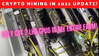 Crypto Mining 2022 ξ ₿ GPU Migration Update, LHR GPU & Moving Rigs Away! 香港加密貨幣挖礦