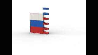 Build the world-Russia flag