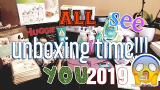 Unboxing time!! ,kabrita,huggies special delivery, giveaway, free stuff and more 2019