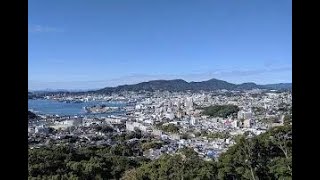 A hike to near by Sasebo Tenjin Mountain Park | Tenjinyama Koen | 天神山展望台 | Nagasaki Japan | Sasebo