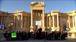 Russland bringt Musik nach Palmyra, USA liefern weiterhin Waffen an gemäßigte Kopfabschneider