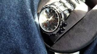 Citizen Eco-drive watch synchronizing