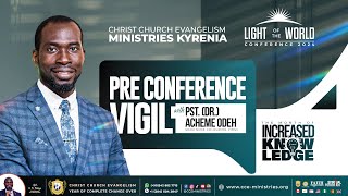 CCE | PRE CONFERENCE VIGIL | 14TH JUNE 2024