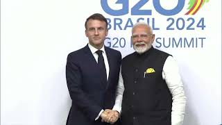 India’s Modi holds bilateral talks with UK’s Starmer, France’s Macron at G20 Summit