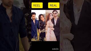 REEL AND REAL COUPLES 💞 IN PAKISTANI CELEBRITY ||Top 10 Pakistani Celebrity| #shorts #viral #youtube