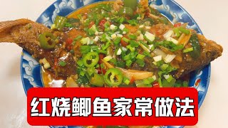 中国美食红烧鲫鱼家庭版教程：简单几个步骤就搞定红烧鲫鱼的美味！""不辣红烧鲫鱼：简单易学，美味又健康！小家必备，"美味下饭，让你欲罢不能！"鱼肉鲜嫩，红烧鲫鱼简单又健康！"