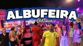 ALBUFEIRA Old Town September Nightlife Clubs Bars Restaurants Portugal