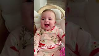 cutest baby laugh ever #shorts #cutebaby