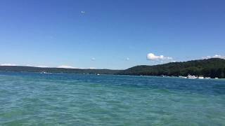 Glen Lake Narrows on July 4th, 2017 - Glen Arbor, Michigan