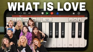 Recreating “What is Love” BY TWICE on GARAGEBAND