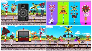 サウンドバーを使った踏切音バリエーション Railroad crossing sound variations using a sound bar