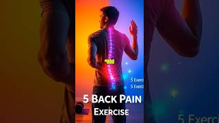 I Tried 5 Back Pain Relief Exercises #facts #shorts