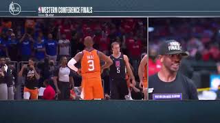 Chris Paul reacts to Suns blowout Clippers to advance NBA Finals