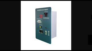 MG-1000P Half size wall mounted With printing function Coin changer Token Changer German version