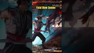 Sub-zero combos fatal blow simple combo Mortal Kombat 1 MK1 #short #shorts #fightinggames #mk