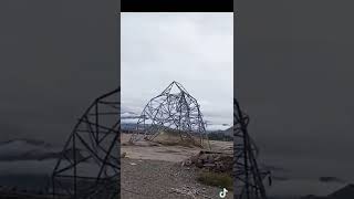 132kV Tower Drowning at SWAT during flood