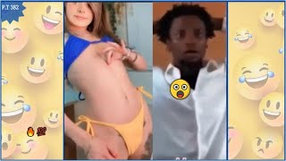 فيديوهات مضحكه جدا 🤣🤣 تحدي الضحك مواقف طريفة ومضحكة تموت من الضحك  حلـــ 382 🔥ــقـــــة 🤣