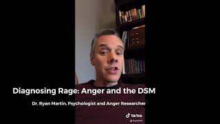 Diagnosing Rage: Anger and the DSM