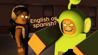 English or Spanish? - Roblox animation edit