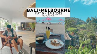 BALI TO MELBOURNE | Day 5 - Bali Travel Vlog | Going Home to our kids!