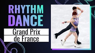 Ice Dance Rhythm Dance | Grand Prix de France 2024 | #GPFigure