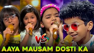 Team Avirbhav VS Team Rituraj: Aaya Mausam Dosti Ka | Who Sang It Better? Reaction