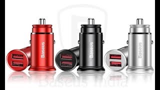 Baseus 30W PPS Fast Car Charger PD 3.0 QC 4.0 USB Type-C Ports