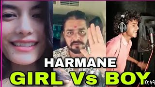 #harmane song Boy vs girl viral song