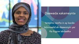 Dawooyinka neefta: xakameynta vs. daawooyinka samatabixinta ee neefta