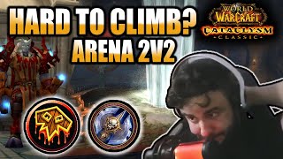 2v2 Arena in Wow cataclysm Classic Arena is underrated - Shaman enhancement and DK