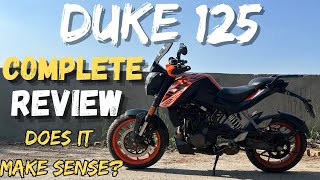 Everything you would wants to know about duke 125 detailed review 😍