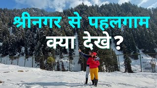 Srinagar to Pahalgam | complete sightseen & Tour information | Kashmir Travel Series | EP 3 |