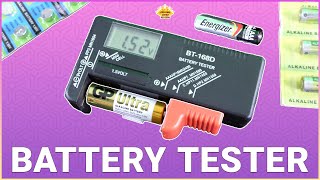 Digital Battery Tester (Model: BT-168D) Review