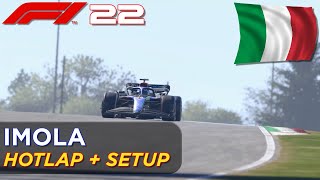 F1 22 IMOLA Hotlap + Setup (1:14.470)