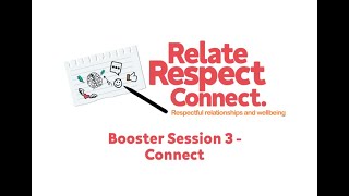 Relate Respect Connect - Booster Session 3 - Connect