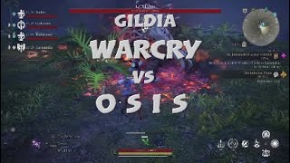 Gildia WARCRY vs  world boss Osis, Bless Unleashed, PS4 PL