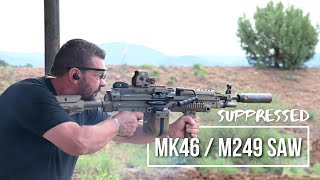 Mk46/ M249 SAW Full Auto 100 Round Belt Dump Suppressed | PART 2