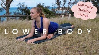 Restorative Yoga for Lower Body – Self-Massage & TOTAL RELAXATION – Self Care Sunday Series