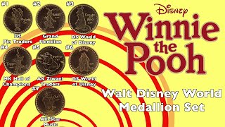 Winnie the Pooh Medallion Set | Walt Disney World