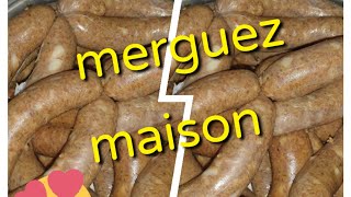 recette merguez maison 🌭très facile