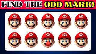 Find the ODD One Out Challenge - Super Mario Edition 🍄