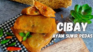 GARING DAN LUMER !! CIBAY (ACI NGAMBAY) AYAM SUWIR PEDAS JAJANAN KHAS BANDUNG | DAPUR EMA