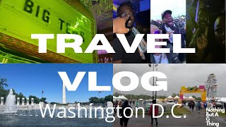 DC TRAVEL VLOG| Broccoli City, After Party with Tems, Exploring DC, Going to Howard + more |