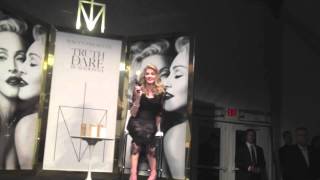 Macy’s herald square - Truth or Dare by Madonna - Fragrance Launch in New York - April 12, 2012