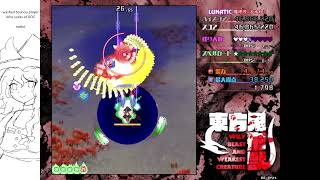 Beating a Touhou game until Th19.5/20 drops(Day 82)